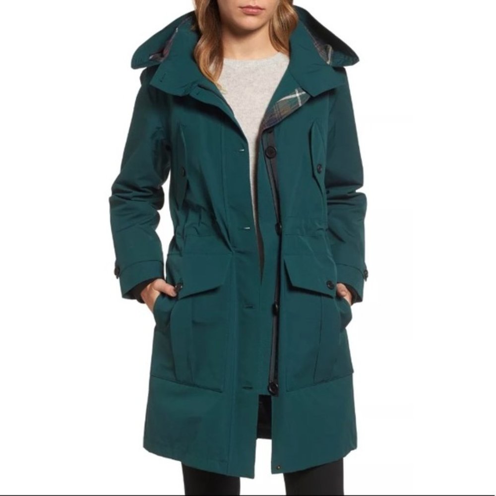 Pendleton Spokane Heritage Rain Parka Jacket XL Forest Green